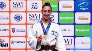 אלה ברלב מעין החורש היא אלופת העולם בג'ודו לקדטיות